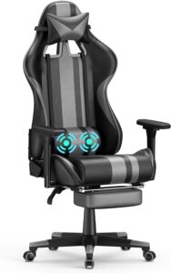 HUASA Soontrans Silla Gamer Ergonomica-Cuero