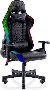 VALK Skadi - Silla Gaming RGB, con Luces LED