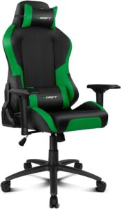 Drift DR250G - Silla Gaming Profesional, polipiel, reposabrazos y  ajustable 4D