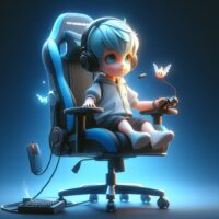 Silla gamer junior para niños