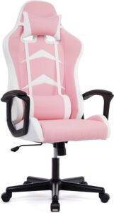 IntimaTe WM Heart Silla Gaming con Respaldo Alto Cojín Lumbar & Cabeza Almohada