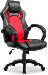 IntimaTe WM Heart Silla Gaming, Silla Gamer Ergonómica, Racing Silla Gamer con Reposacabeza Apoyo y Cojín Lumbar, Cuero Sintético PU