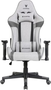 Silla Gaming Oversteel ULTIMET - Profesional y Cómoda: Reposabrazos 2D, Respaldo Reclinable 180º, hasta 120Kg y Tela Transpirable