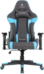 Silla Gaming Oversteel ULTIMET: Profesional y Cómoda, hasta 120Kg, Negro y Azul