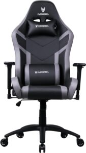 Silla Gaming Oversteel DIAMOND: Profesional, Polipiel, hasta 150Kg, Gris